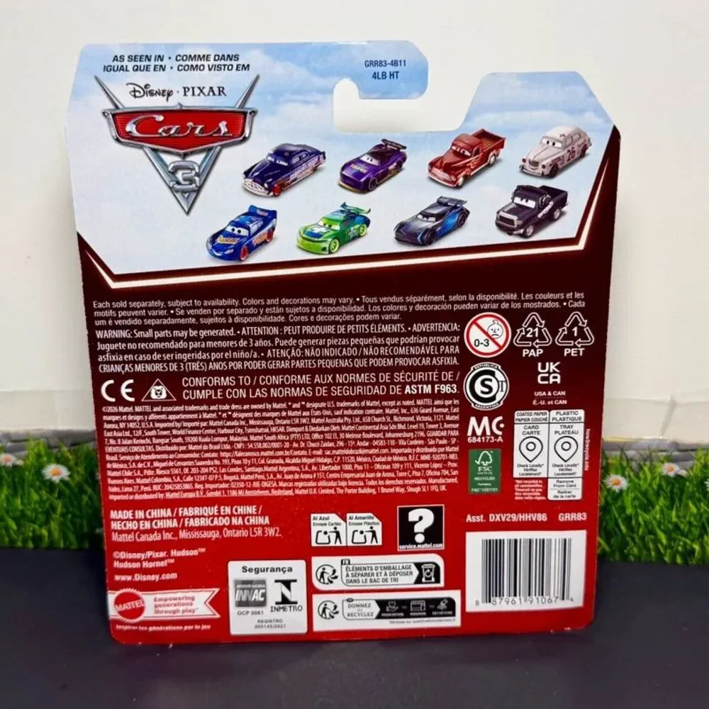 2026 Disney Pixar Cars 20th Anniversary Clutch Aid Racing Tractor - Blue